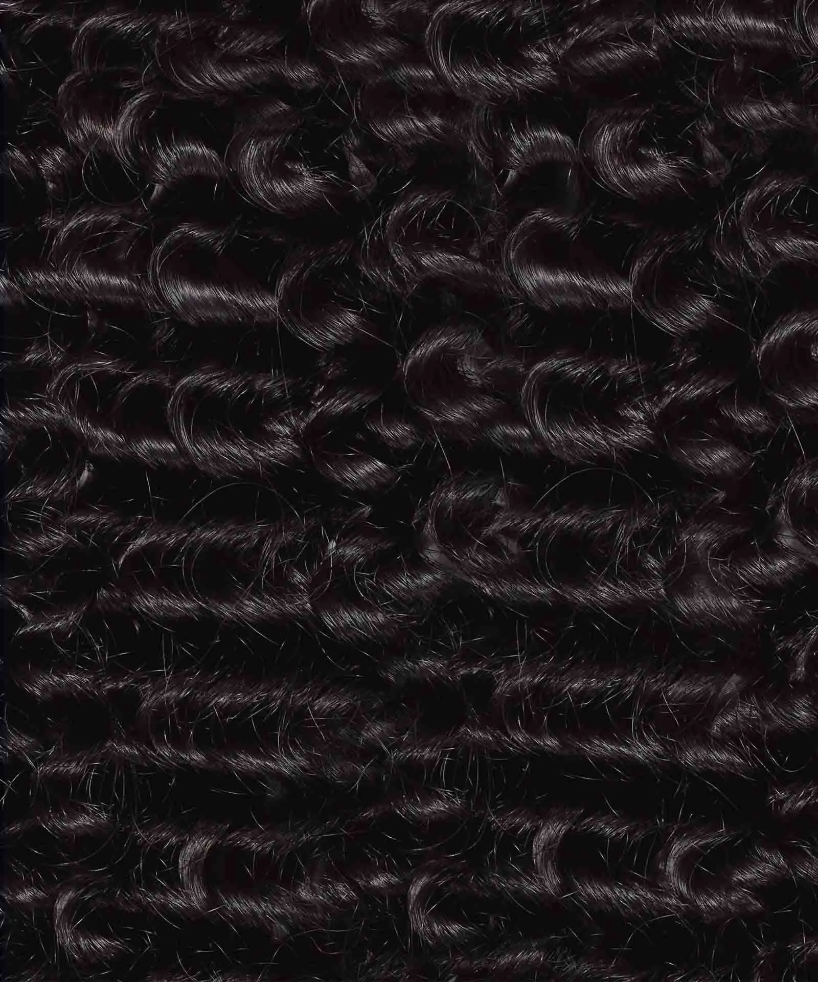 Tight Curly Steam Permed Machine Weft