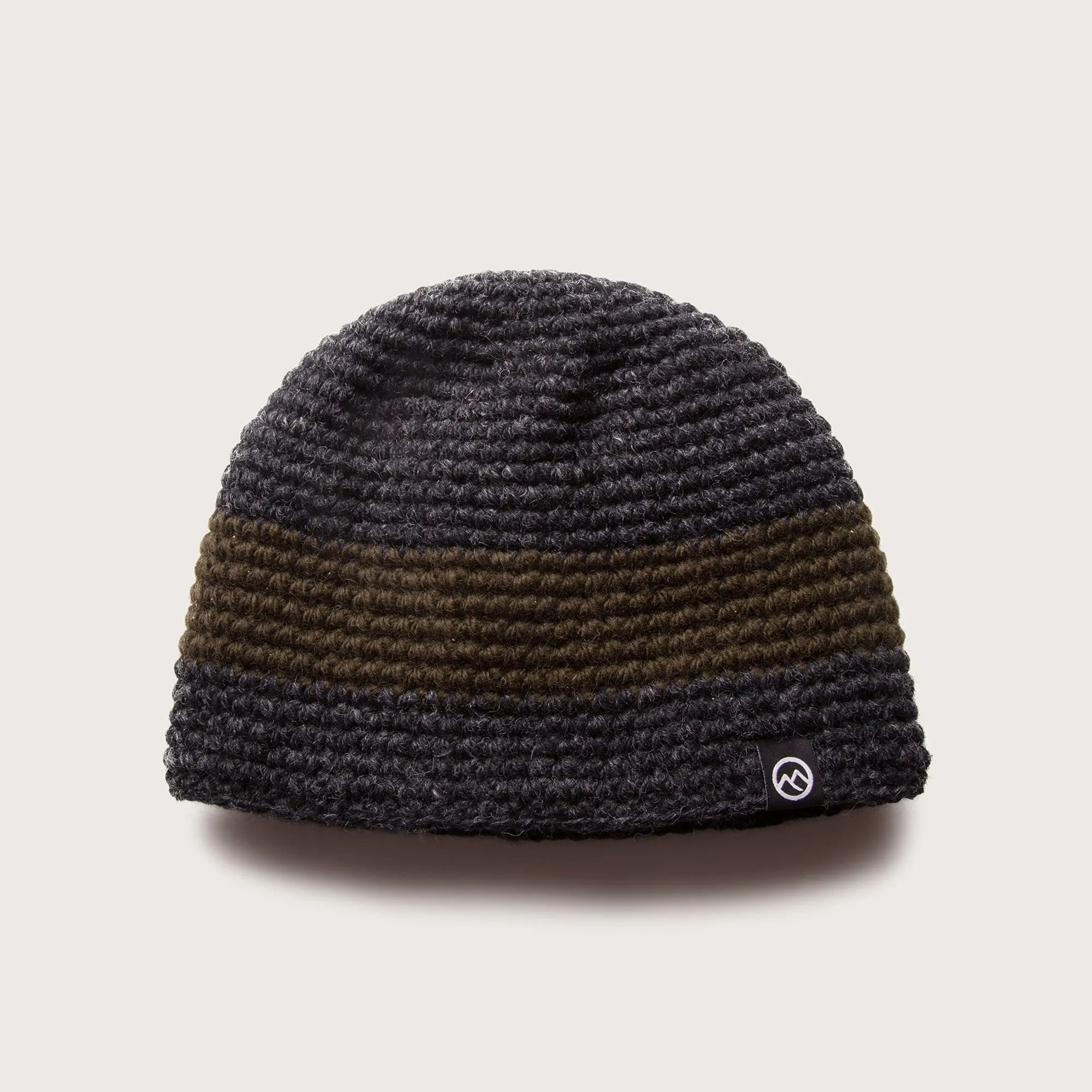 Tongariro Wool Beanie - Charcoal Green