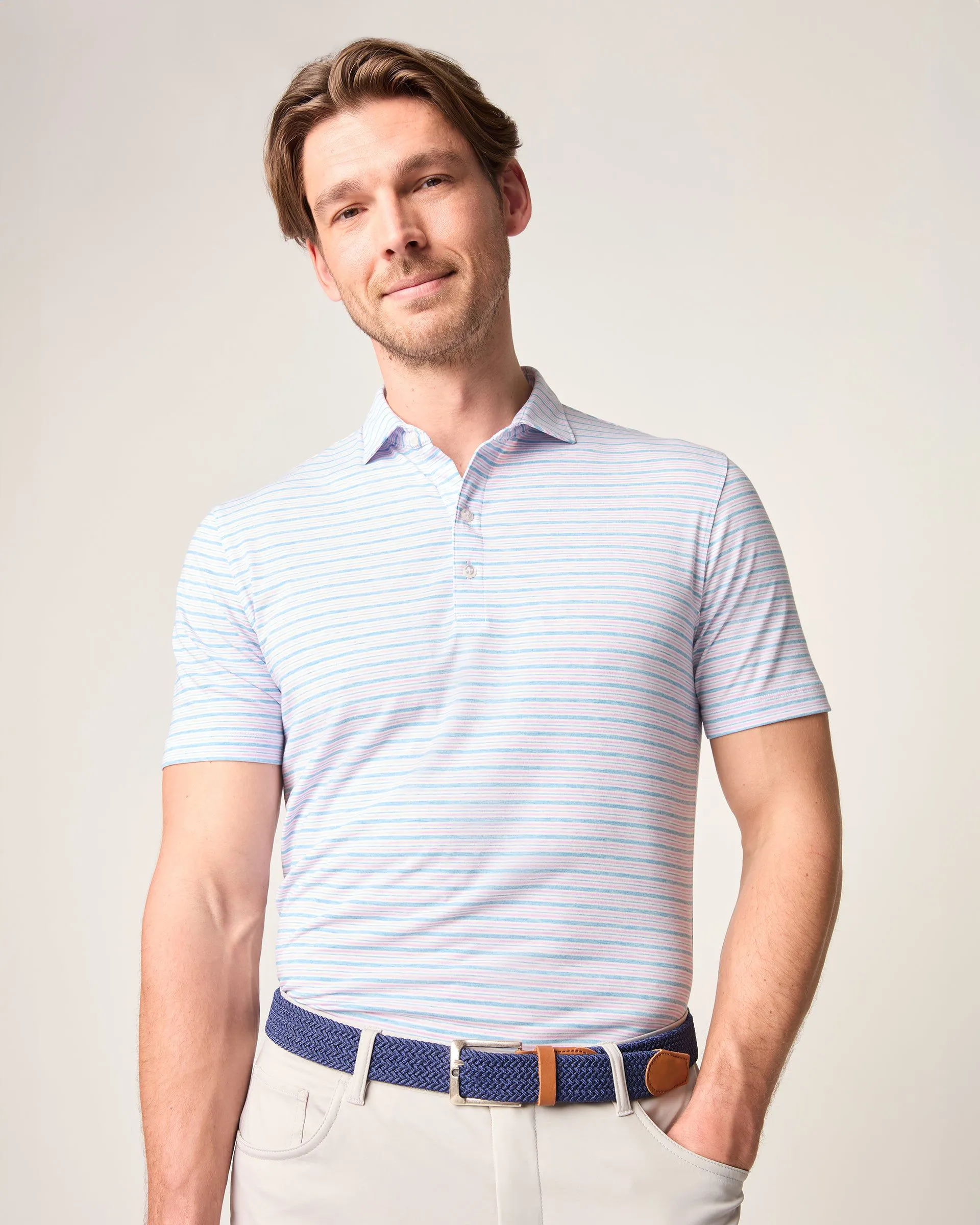 Top Shelf Performance Polo - Declan Stripe