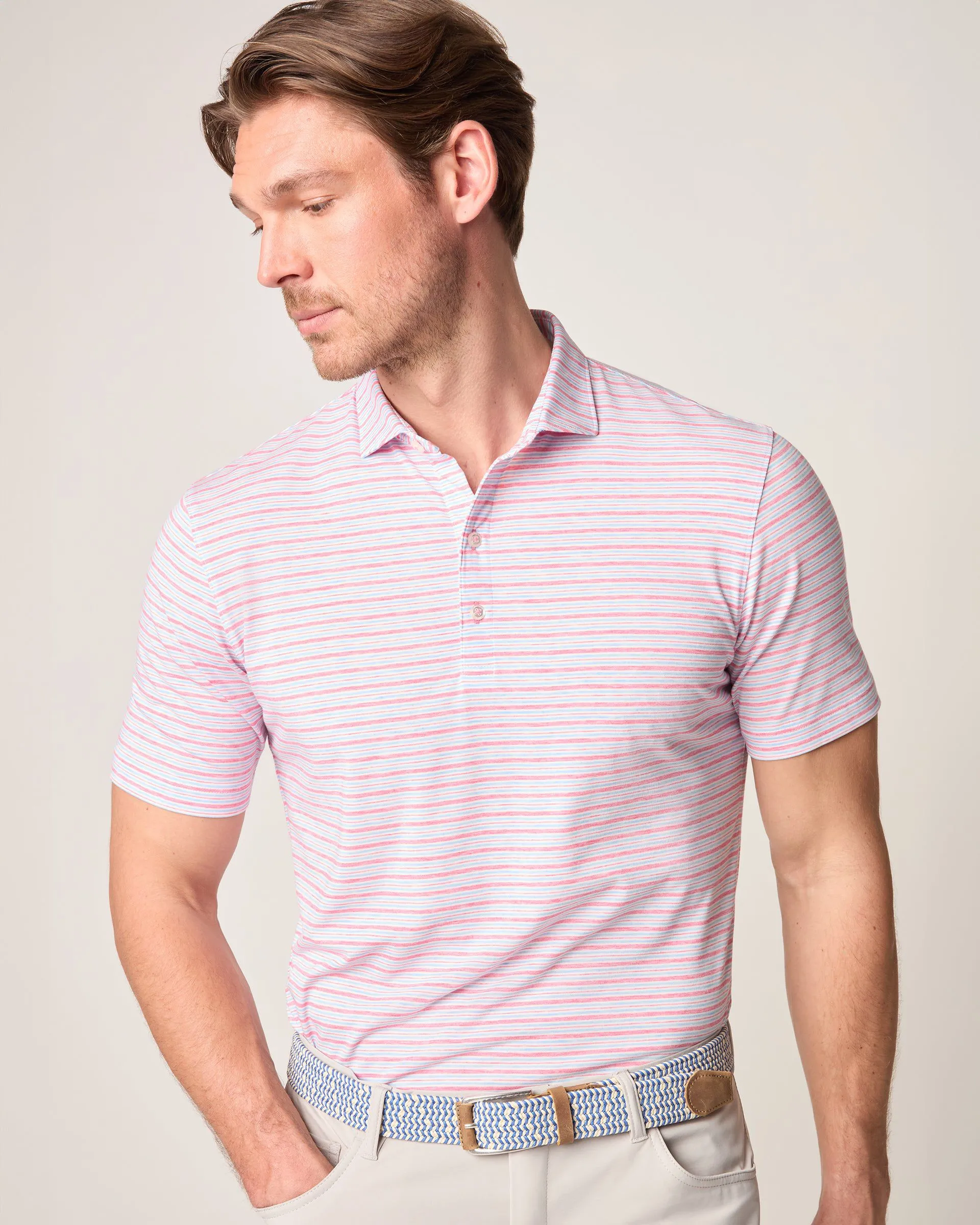 Top Shelf Performance Polo - Declan Stripe