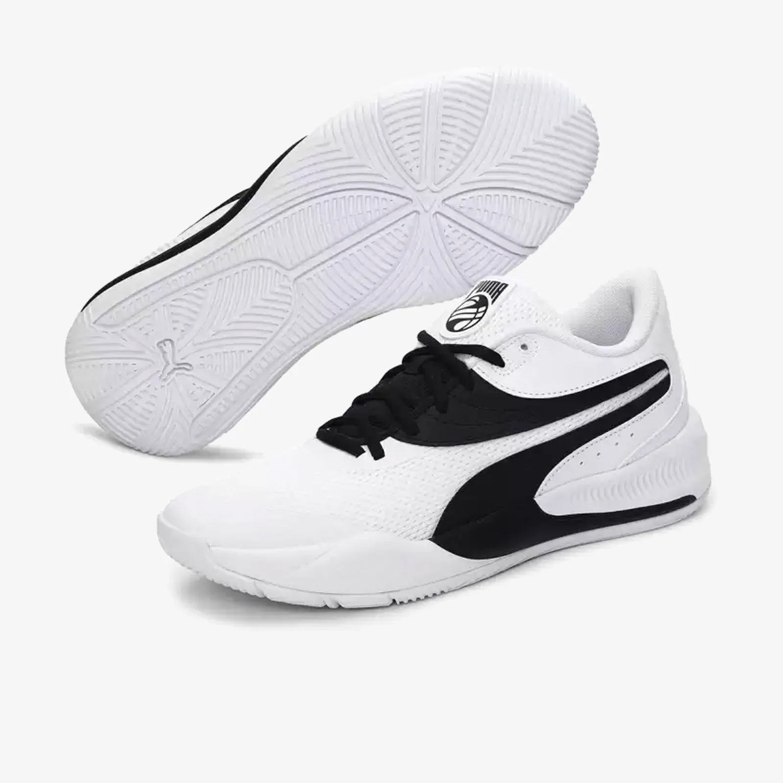 Triple Basketball Shoes - White/Black