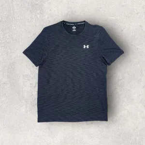 UNDER ARMOUR SEAMLESS T-SHIRT / BLACK