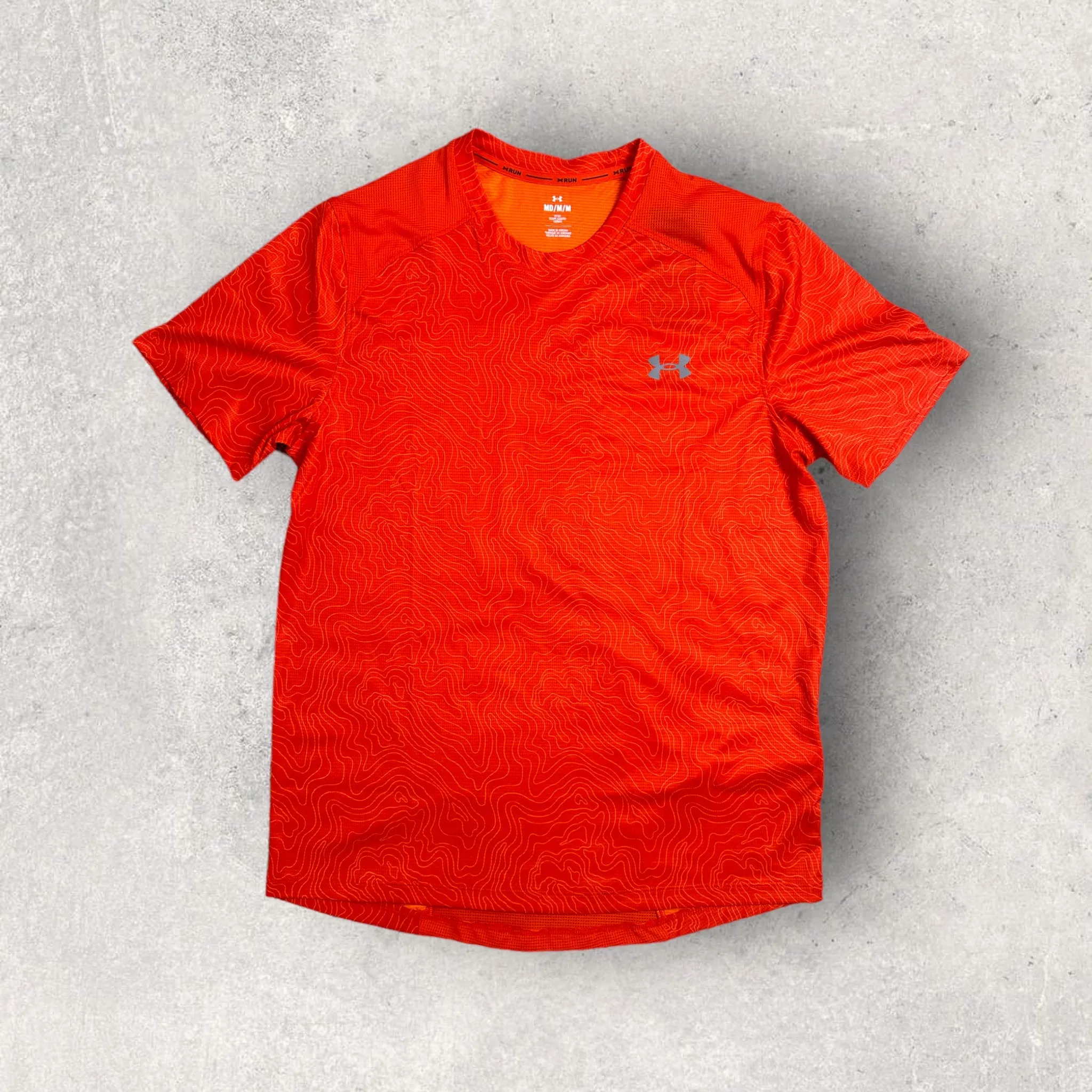 UNDER ARMOUR T-SHIRT - ORANGE