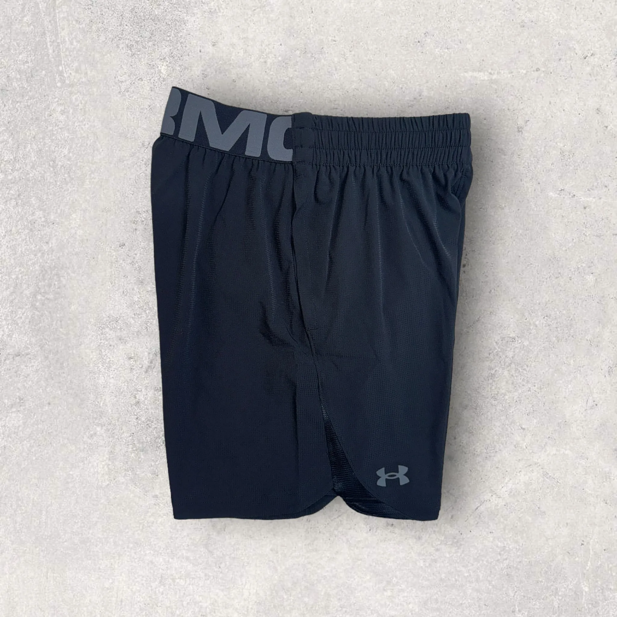 UNDER ARMOUR T-SHIRT/SHORT SET - BLACK