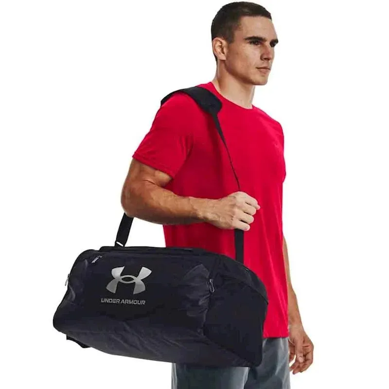 Under Armour Undeniable 5.0 Small Duffle Bag - Black/Metallic Silver