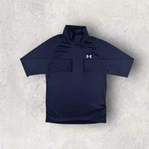 UNDER ARMOUR VELOCITY 1/4 ZIP - NAVY