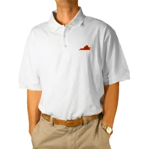 Virginia Blacksburg Gameday Polo White